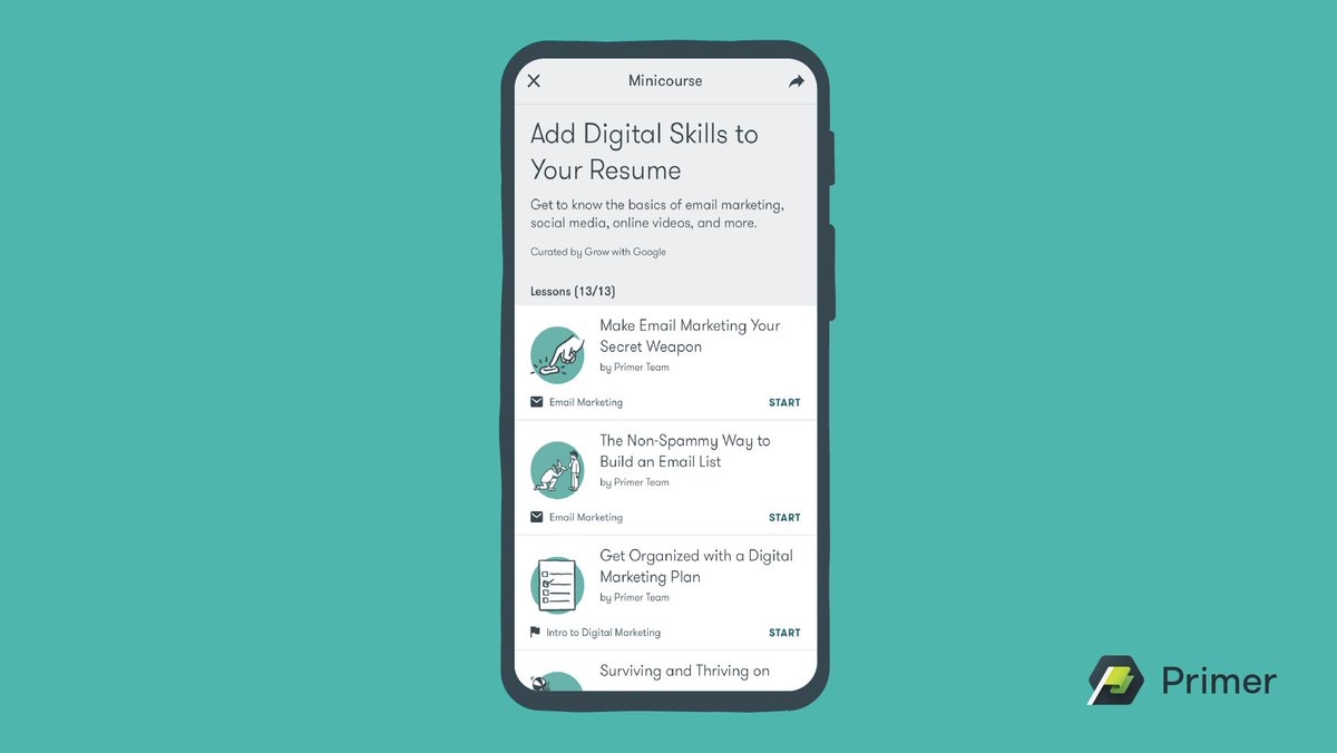 Did you know 90% of consumers say they’ve discovered new products or brands on <a href="/YouTube/">YouTube</a>? 🤔

This #SmallBusinessWeek, learn to reach the audiences that matter most to your small business in this new minicourse on the <a href="/YourPrimer/">@yourprimer</a> app → goo.gle/3x5uBAf #GrowWithGoogle
