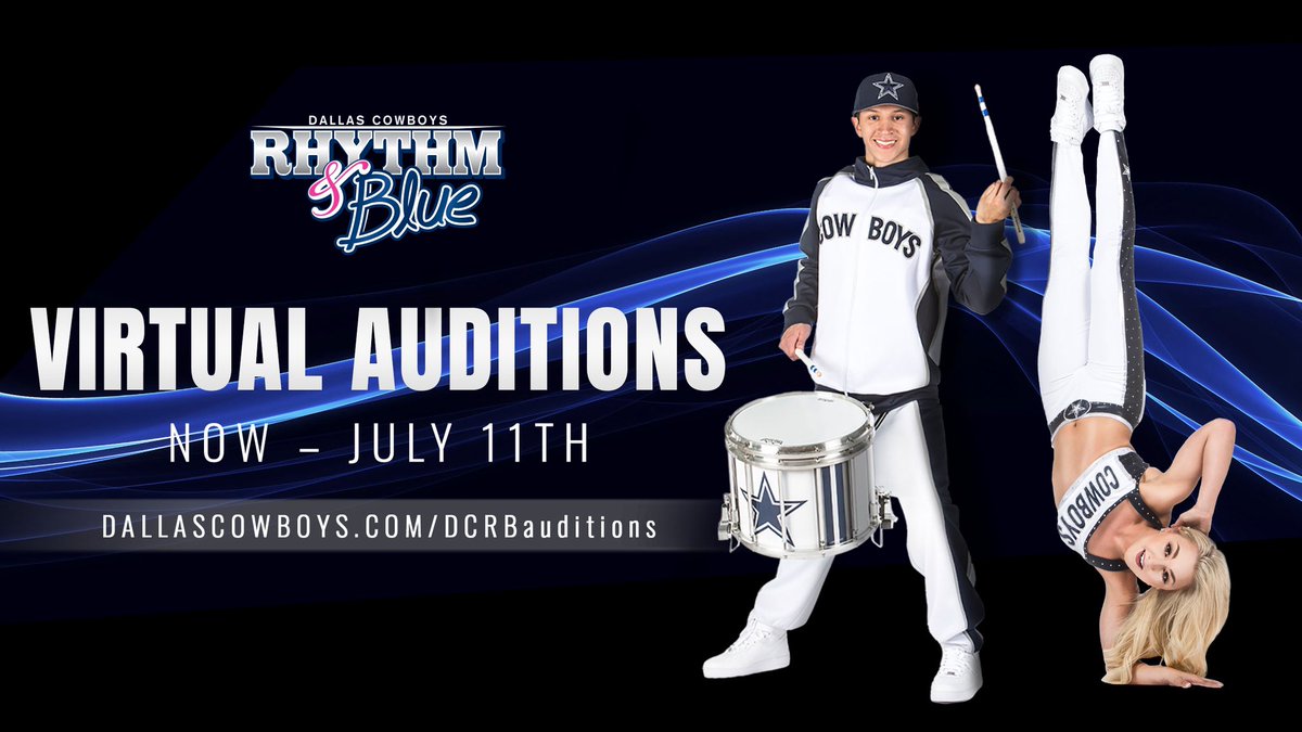 ⭐️ Want to become a member of the NFL’s premier hip-hop entertainment group? The <a href="/DCRhythmBlue/">DC Rhythm & Blue</a> auditions are NOW OPEN! 

⭐️ The Preliminary Round for Dancers &amp; Drummers will be held ONLINE beginning June 25th. Registration is free.

⭐️ For Details ➡️ bit.ly/3xVqdUI