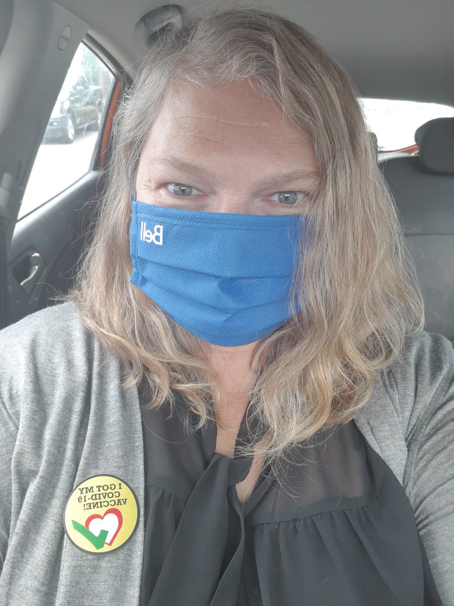 Done and DONE! Second #Moderna dose today in Mount Brydges. So organized with friendly staff. Almost there! Thx #MLHU  @Healthmac