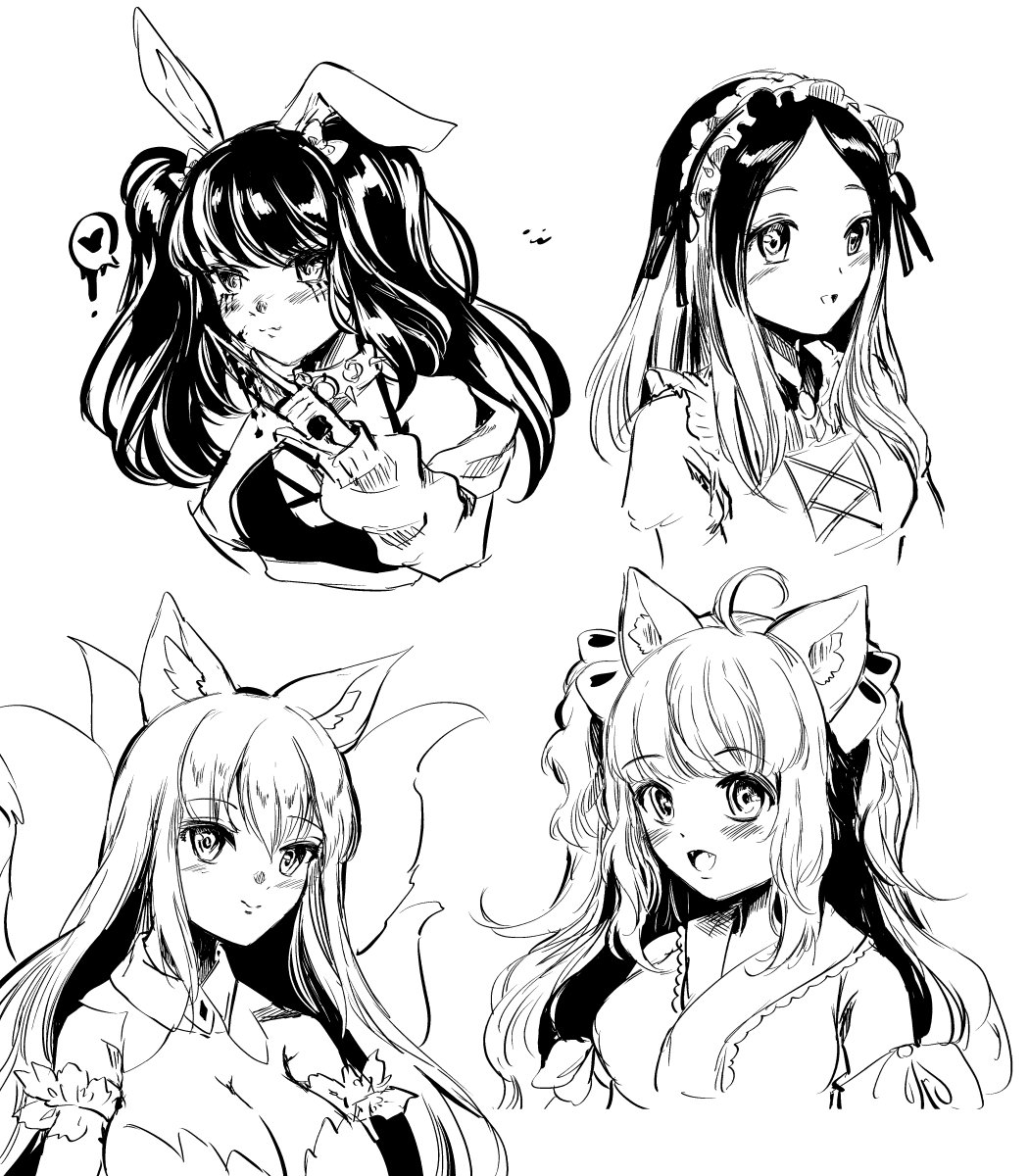 Thank for joining today's sketch stream!! And thank you @ayuu_chii for the big raid as well! Enjoy the sketches 🥰 
