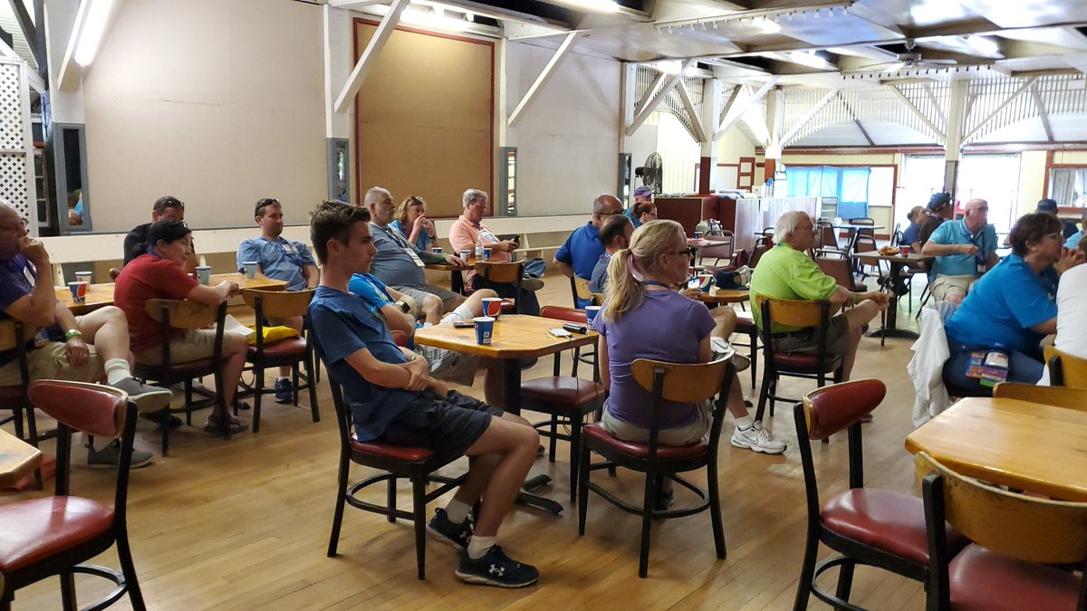 aceonlineorg's tweet photo. Dozens of ACE Regional Reps & Asst. Regional Representatives donated 60 minutes of their park time for a meeting during #CoasterCon 43 to help ACE be better & more responsive to our members, parks, & the overall amusement industry! #RideWithACE #ACEgivesBack https://t.co/RN8aznu7S1