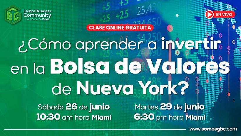 somosgbc's tweet photo. ¡Faltan pocas horas para comenzar la #clase! ¿Ya te registraste? Aprende desde cero a #invertir en la #BolsaDeValores de Nueva York, ¡y mejora tu #economía! Haz clic y reserva tu lugar #gratis, aquí: https://t.co/xx2NVT8Ri4 https://t.co/ok1GLAqvnI