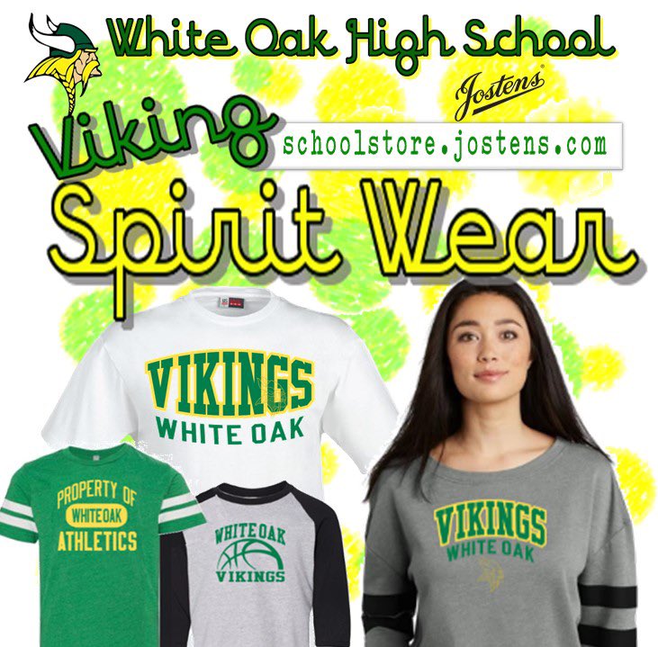 Need some Viking Spirit Wear??  Go to schoolstore.jostens.com/collections/wh…