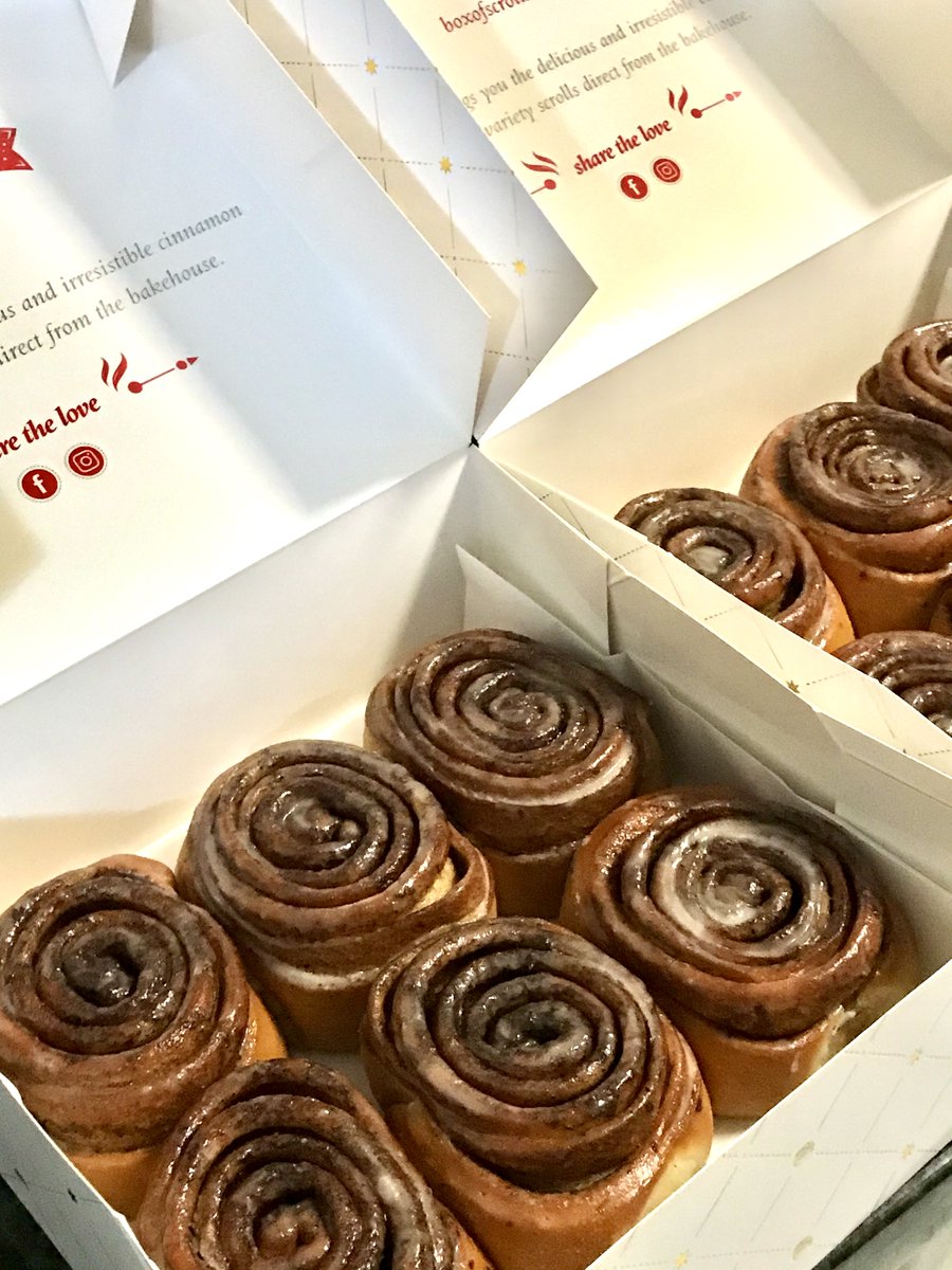 BoxofScrolls's tweet photo. NO.1 CINNAMON SO WE ARE TOLD. 
Warning these cinnamon scrolls rolls are so addictive!! 
@BoxofScrolls free delivery to your door. 

#love #Sydney #cinnamon #NewYork #ComingSoon 
#EURO2020 https://t.co/vHilQL2DeS
