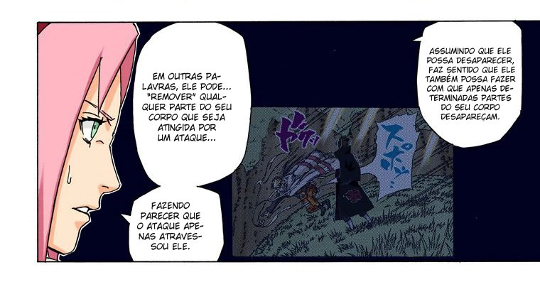 Coloring page - Ataque de Sasuke