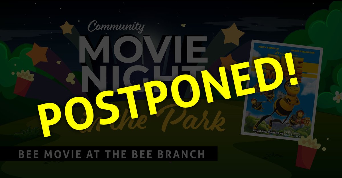 beebranchdbq's tweet photo. Due to the inclement weather, the 6th Annual Summer Sustainability Fair, Pollinator Chalk-A-Palooza, and the showing of the Bee Movie scheduled for Friday, June 25, at the Bee Branch are being postponed. New dates for these events and activities will be announced soon! #Dubuque https://t.co/1BUEqjpNjY