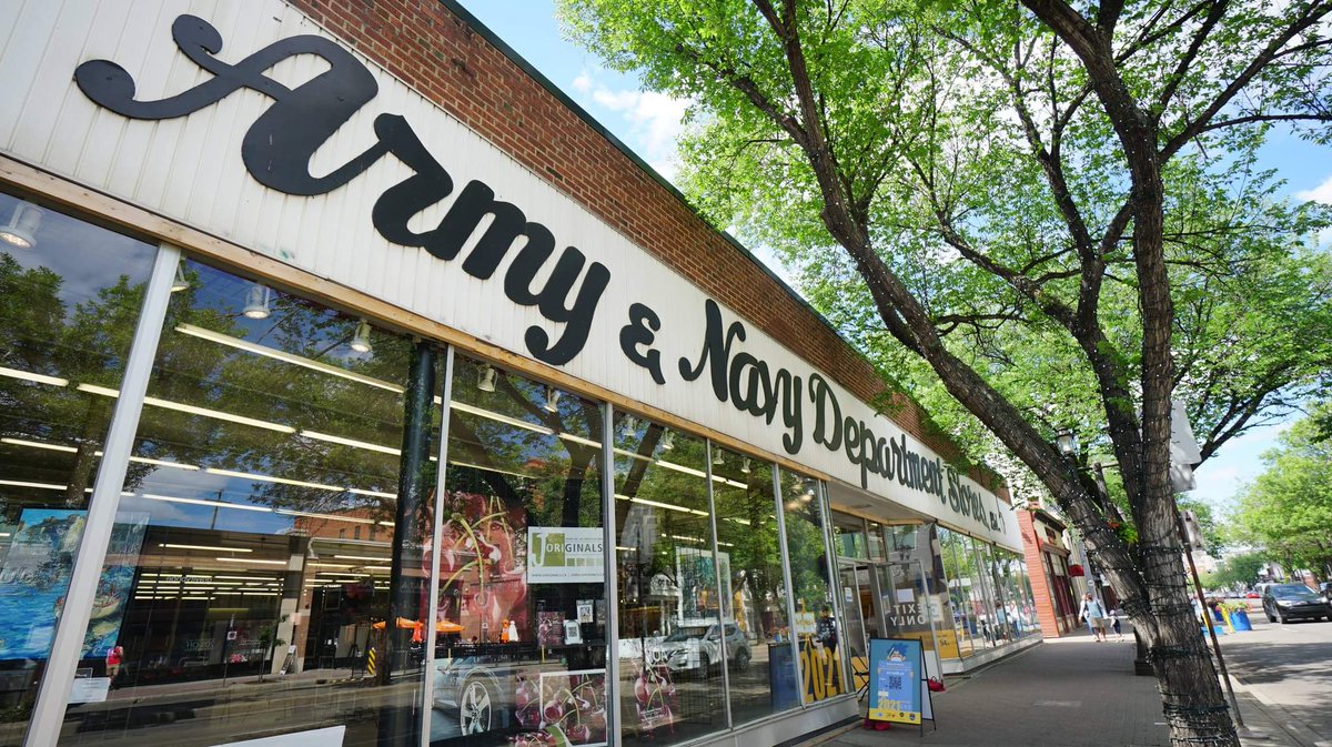 We're open for this 3rd weekend of #yegartwalk with a new group of artists!

Fri 3-8pm, Sat/Sun 10am-5pm here at the Army and Navy building in <a href="/oldstrathcona/">Old Strathcona - Inactive</a>.

Purchase tickets online at art-walk.ca or at the door. #yeg