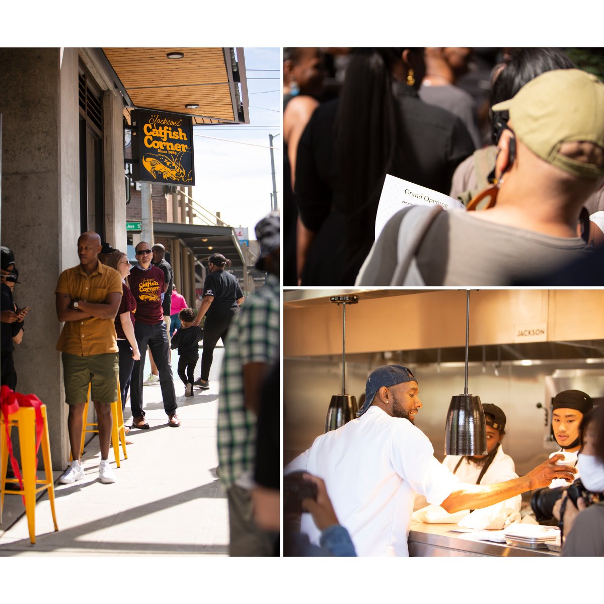 Congratulations on last week’s grand opening of Jackson’s Catfish Corner, back in the Central District again!  Visit it on the ground floor of Jackson Heights @ 2218 S. Jackson (owned by Community House Mental Health Agency, designed by EW)!