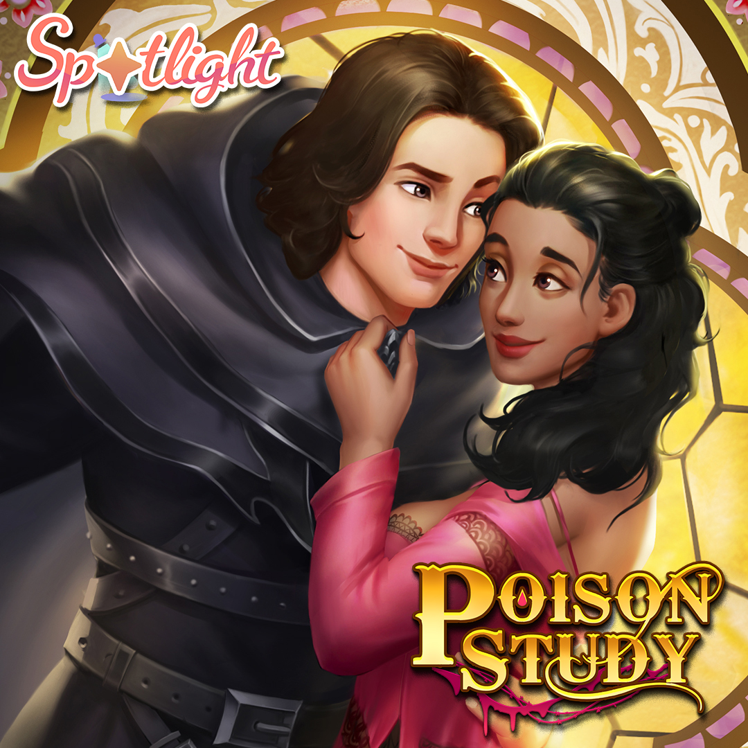 play_spotlight's tweet photo. As an orphan about to be executed in a military territory, you choose to become the Commander’s food taster instead. The intimidating and aloof chief of security, Valek, deliberately feeds you poison! ☠️

#PoisonStudy by #MariaVSnyder is now on #Spotlight! 💞 https://t.co/PBQp6DKRlO