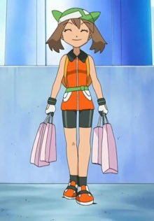 TomboyishOTD's tweet photo. Today’s tomboyish sidetails of the day is May from Pokemon! https://t.co/3EBjeolP1e