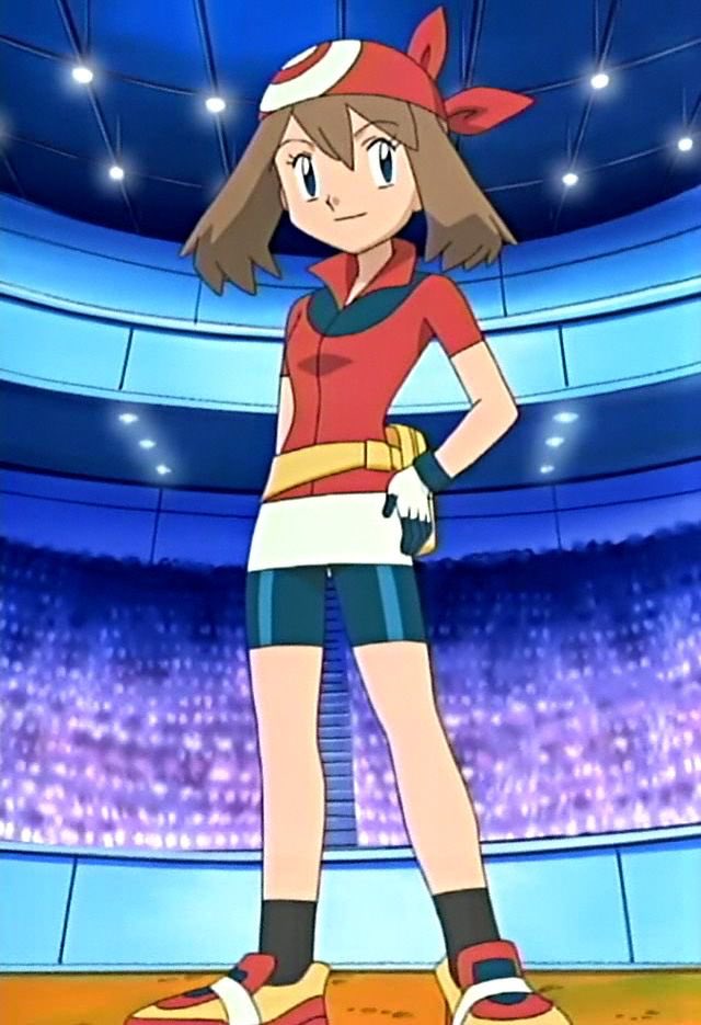 TomboyishOTD's tweet photo. Today’s tomboyish sidetails of the day is May from Pokemon! https://t.co/3EBjeolP1e