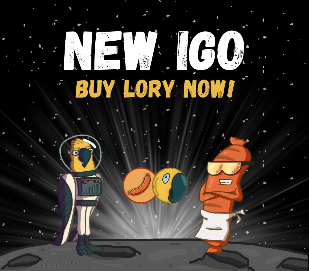 🔥$5.000 PRESALE GIVEAWAY🔥

- Participate in the IGO (reply with proof)
- Like &amp; Retweet

Don´t miss this great opportunity and buy $LORY before it goes to the moon! 🦜🚀

IGO at yieldparrot.finance

#BinanceSmartChain #Binance #BSC #IFO #Giveaway #DeFi #YieldFarming
