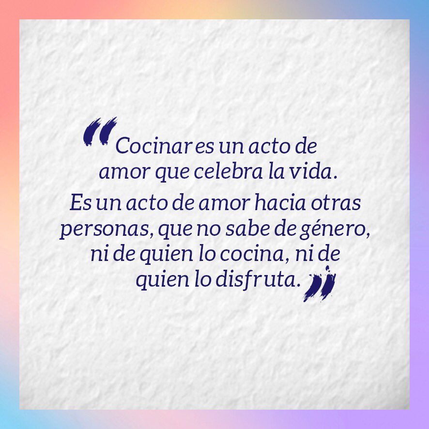 NicosMexico's tweet photo. Este fin de semana, celebremos juntxs la diversidad. AquΓ, todxs son bienvenidxs. π³οΈβπ
βCocinar es un acto de amor que celebra la vida...β, chef Gerardo VΓ‘zquez Lugo ππ
#pridequotes #mesdelorgullo #loveisloveΒ #pridemonth #transcdmx https://t.co/bMpL1oiL8o