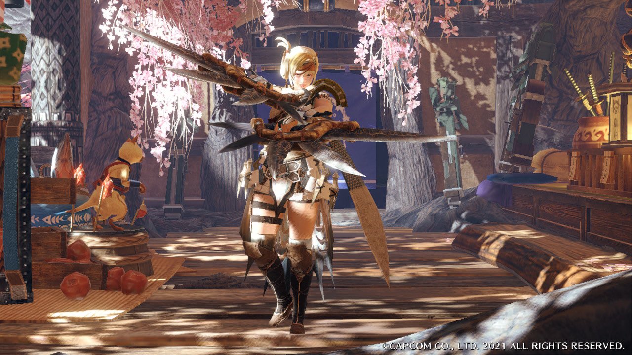 𝙰𝚐𝚎𝚑𝚊𝚃𝚎𝚏𝚝𝚎𝚏 ただいまうちの子 久々モンハンss 狩猟笛一筋だったけどリヴァイ斬り がしてみたくて双剣デビュー 重ね着もいつもは蝶々装備だけど双剣は格好良いのがいいなと思って格好良い系に 後1人でミツネ倒せるようになったから狩猟