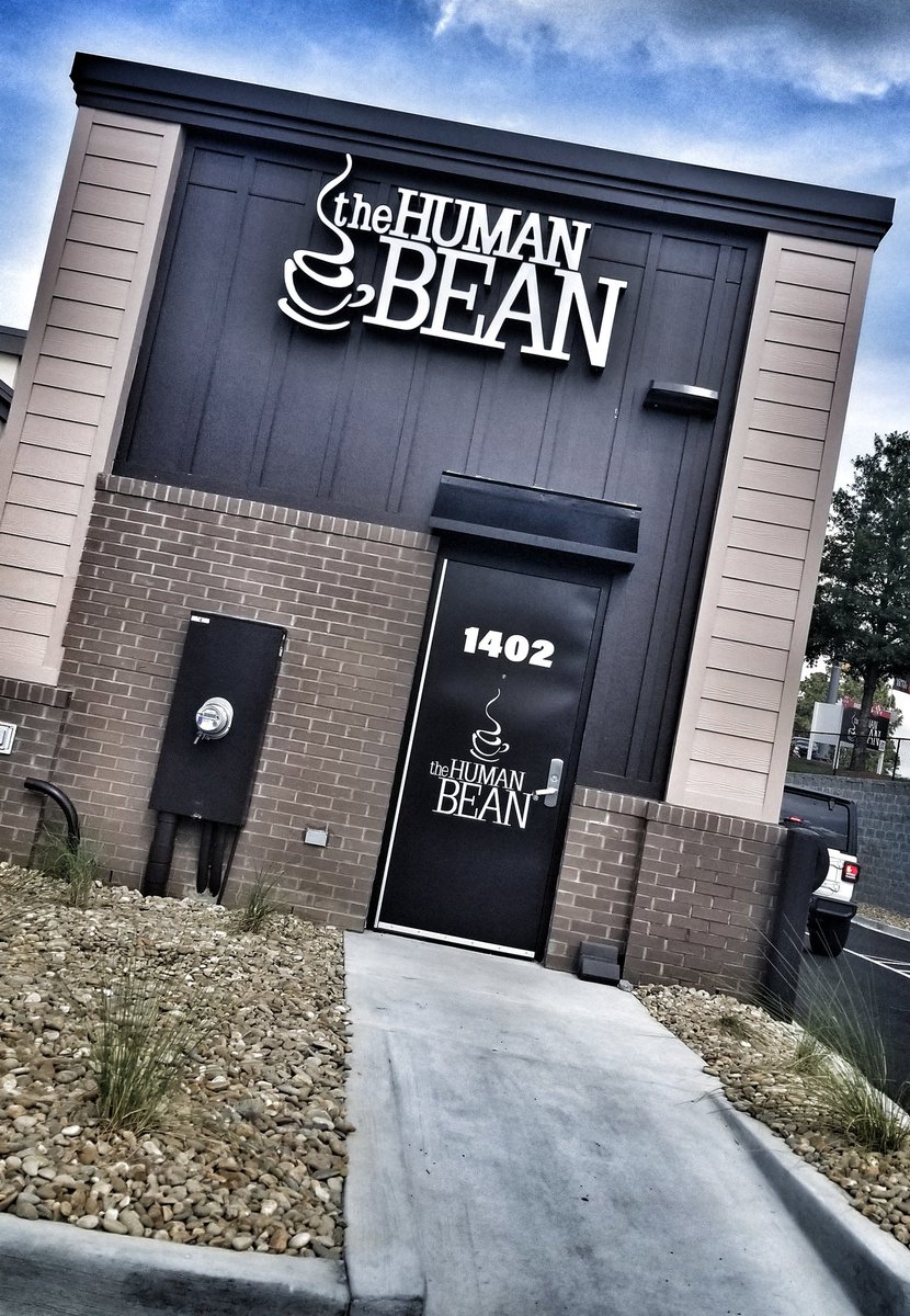 El_Rookie20's tweet photo. New Coffee shop near the House.... If you build it I will come #Coffee #TheHumanBean https://t.co/4nZvkKUtc2