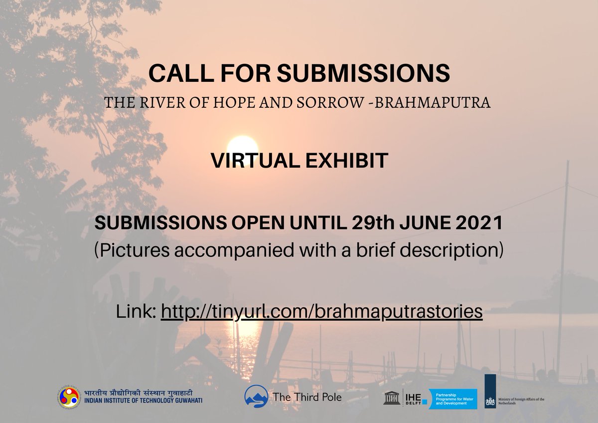 dupc_brb's tweet photo. Link: https://t.co/jCuEtuUqvI Keeping the submissions open until 29th June (Tuesday) #EverydayBrahmaputra #media #riverstory #water @GWFWater @indiawater @OxfaminBD @WaterAidBD @RiversTROSA @water_conflicts @Indian_Rivers @iwmi_ @RadioBrahmaput1 @IWMI_ @WRDwatermatters @GWPnews https://t.co/xKzZ6dt9Pz