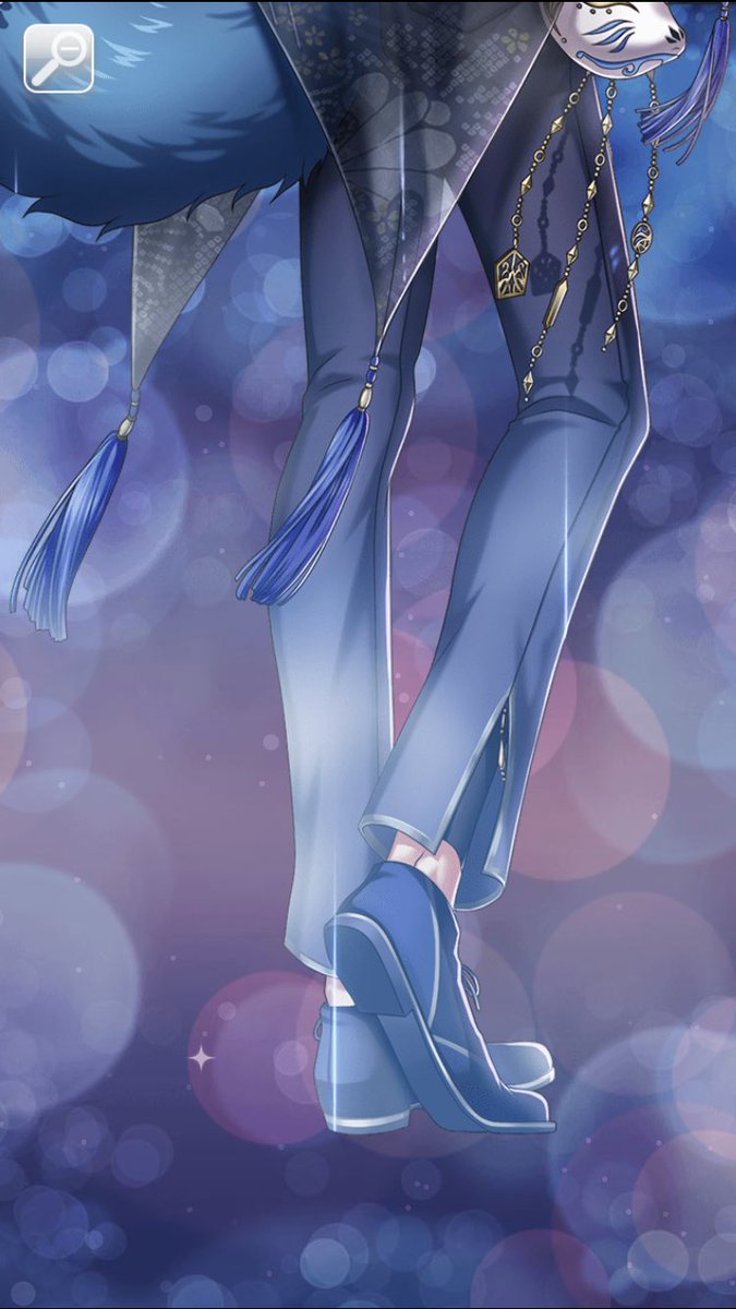 フォーマのレギンス 初出はこちら 狐雨の茶会月 かたくなに素足の脛を見せない男で すずろのイラスト