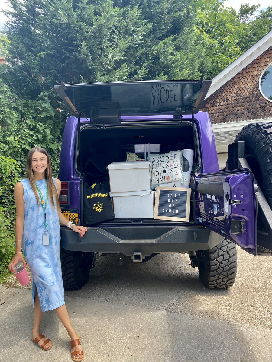 Packed up my classroom today. So thankful for all the memories and bonds created there! Until next time 💓