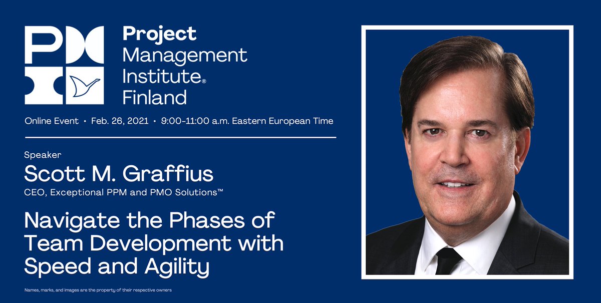 Our own @ScottGraffius delivers dynamic talks on #tech, #agile, and #projectmanagement at events around the world. In February, he presented a session at an event based from #Helsinki, #Finland. See https://t.co/X0EI19Phkq. #speaker #internationalspeaker #keynotespeaker #pmot https://t.co/E9AdAd5Scj