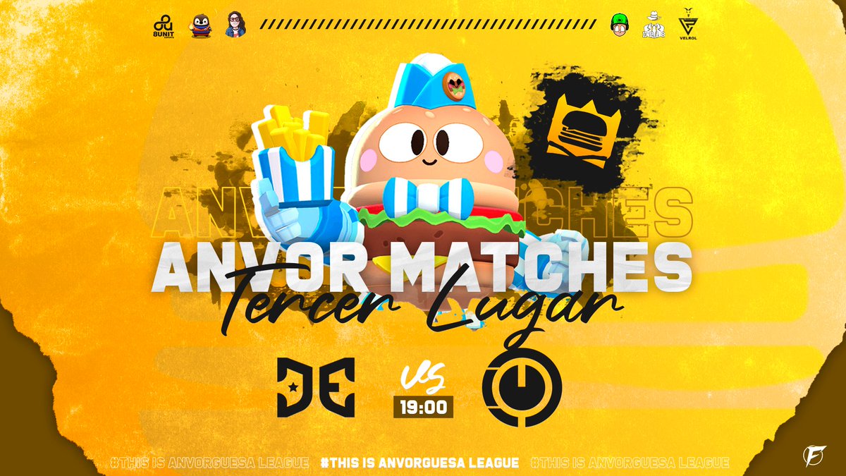 COMENZAMOS 
la final de la <a href="/AnvorguesasGG/">Anvorguesa Gaming</a> esta aqui y ya estamos listos para comenzar con el tercer lugar entre <a href="/DeS_LATAM/">Destiny Esports</a> 🆚 <a href="/IonGaming_GG/">Ion Gaming</a>.
🎙️@SantiagoT980 
🎙️f-cora
🎙️<a href="/tatofox9/">Tatofox9</a> 
📺twitch.tv/tatofox9