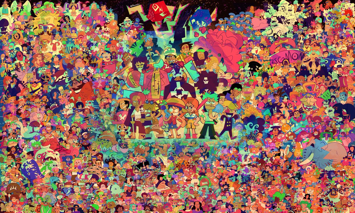 foozhochii's tweet photo. • I DREW EVERY! SINGLE! CHARACTER! IN! ONE PIECE! • https://t.co/WJ58yv3VTw