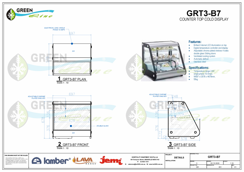 he2020au's tweet image. Greenline
Counter Top Display Square Type
GRT3-B7
Phone us at 02 963 3737
Website: greenline.net.au/product/counte…
Email: salesnsw@he2020.com.au
#commercialrefrigeration #commercialrefrigerator #countertopdisplay #coutertopdisplays #countertopdisplaycase #greenline #he2020