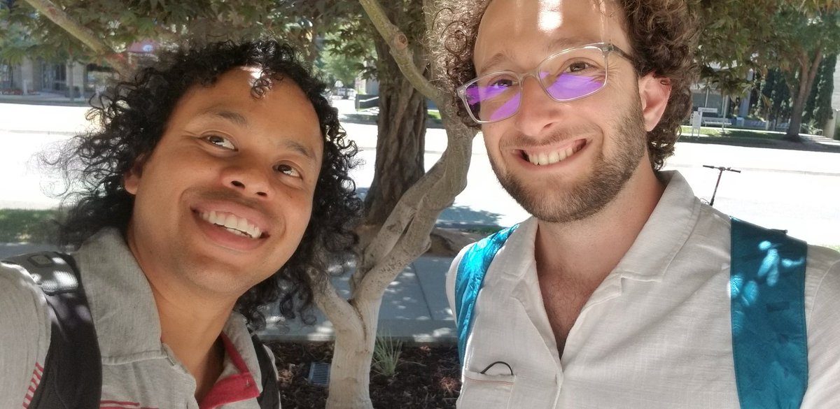 Great seeing <a href="/_mjlerner/">Mark Lerner</a> today! Been too long! Fresh on his West coast walkabout and a hair inspiration. This work is hard but friends like this for your back and make it easier!