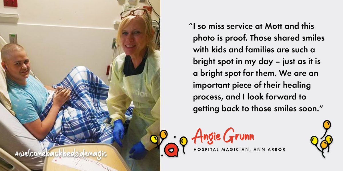 OpenHeartMagic's tweet image. To stay calm during quarantine, Angie started a solo bird watching club. Turns out though that birds LOVE Angie and it became sort of an “Angie and her birds” happy hour. (Photo provided by parent and used with permission.) #welcomebackbedsidemagic

🪄: openheartmagic.org/circle-of-hear…