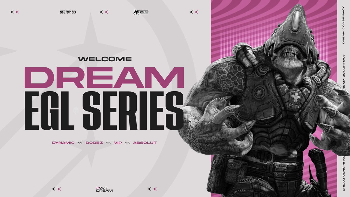 DreamConGG's tweet image. 🚨 ANNOUNCEMENT 🚨

We have a surprise for you all ❤️
 
🎉EGL SERIES🎉 

We are glad to welcome our new champion @EGL_LATAM Gears roster! 

@Dynamic1999 
@vipgow 
@AbsolutT 
@denisnavaas

#BoysInPink | #OurDream