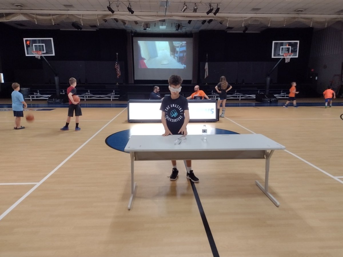 Eleven year old Jalen Mack breaks 3 Guinness World Records for bottle flipping tonight!  Congratulations, it was a privilege to be an official witness of this feat by an amazing young man.