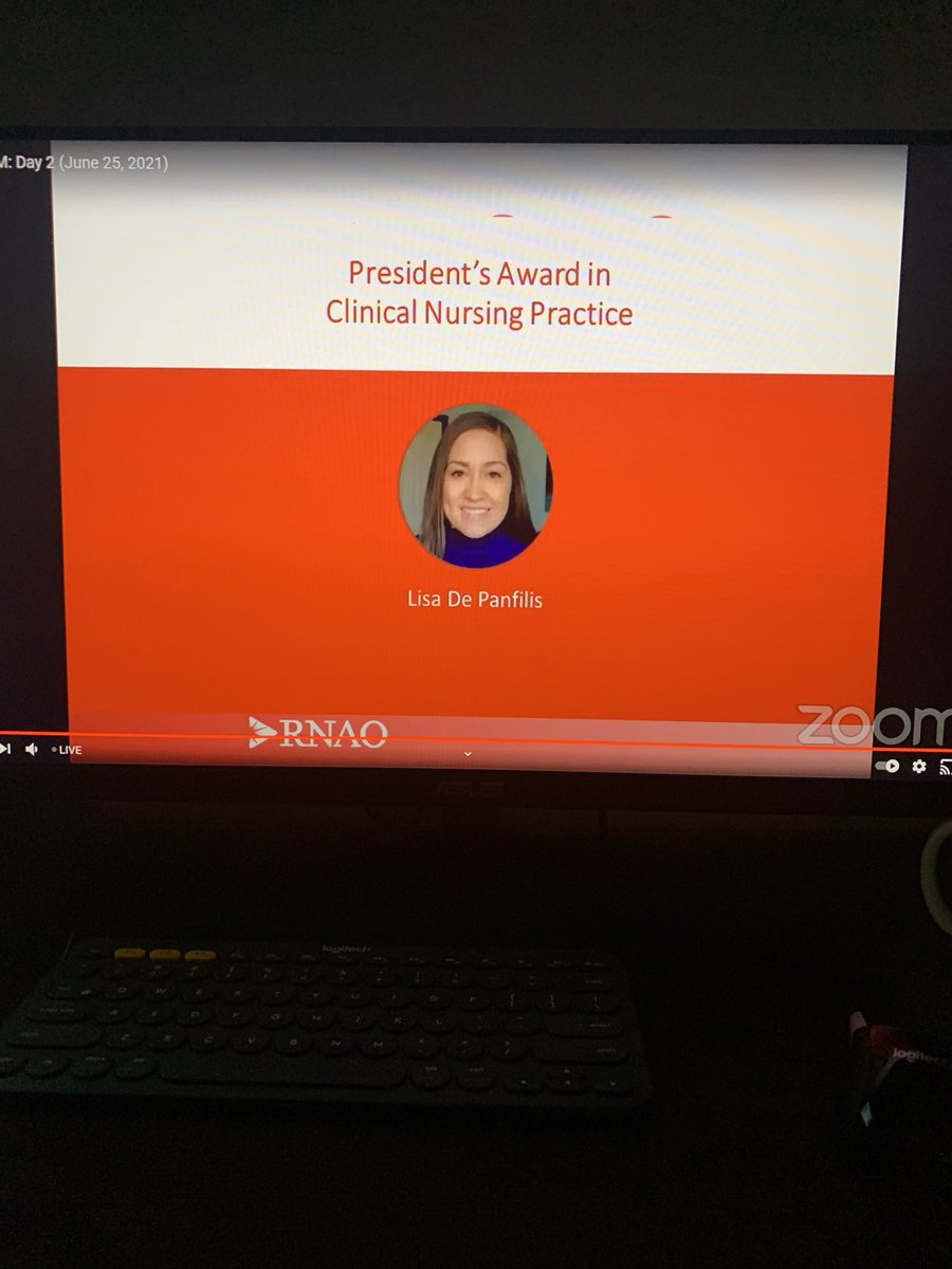 Congratulations to all of the recipients of the <a href="/RNAO/">RNAO</a> Recognition awards! 

SPECIAL congratulations to <a href="/lisadepan/">Lisa De Panfilis RN, MSc</a> on receiving the prestigious, President’s Award for Clinical Nursing Practice! 

A kind and compassionate nurse leader whom I am lucky to call my friend ❤️
