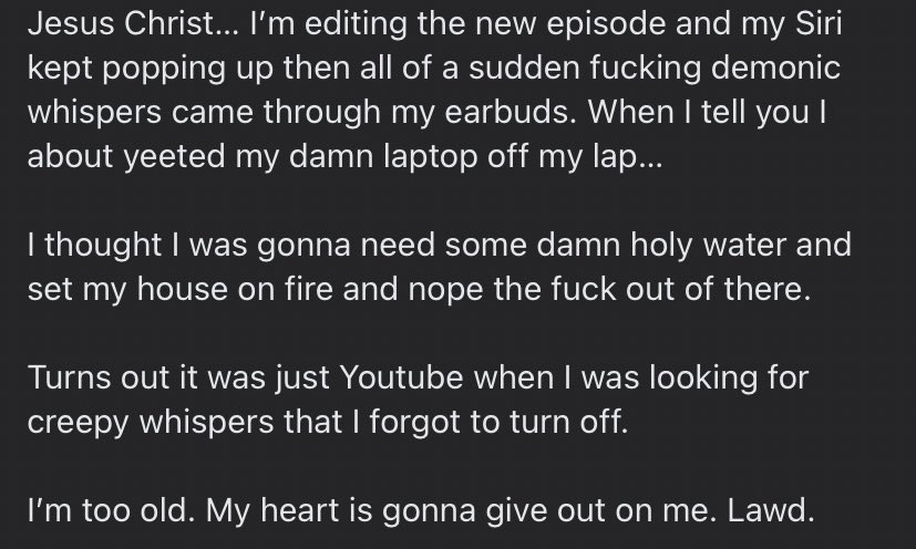 How’s my night going so far? Well, I’m glad you asked 😭☠️