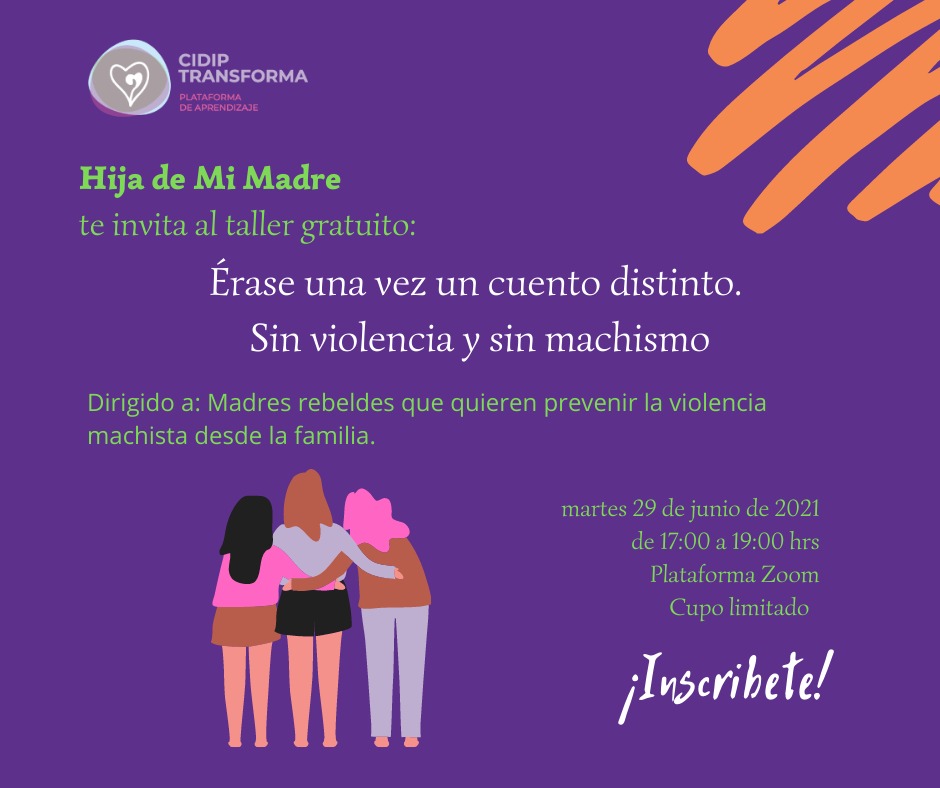 No te pierdas este taller gratuito para madres que quieren escribir historias distintas para sus hijas. Registrate en el siguiente link forms.gle/ipmKTkm6bowtsZ…
#HijadeMiMadre
#MadreRebelde
#HijaRebelde
#NiñasSinViolencia
