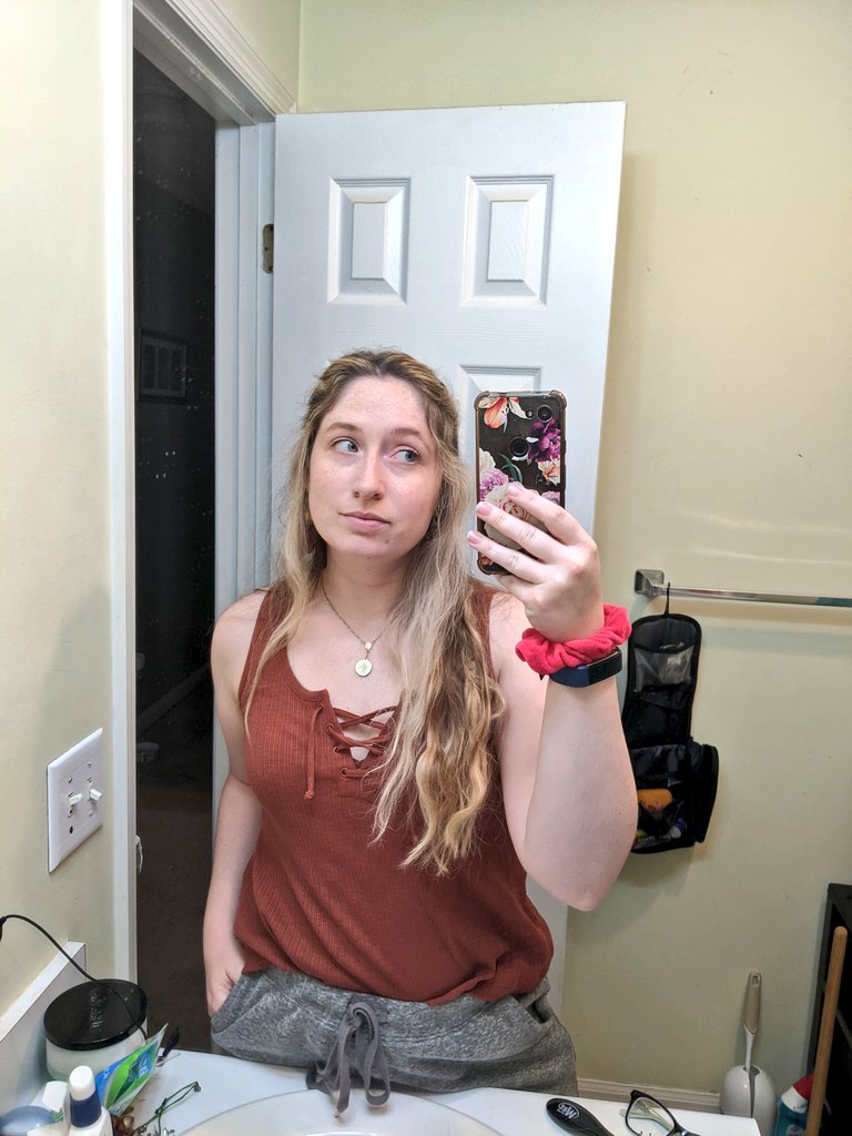 hoosierdaddy24's tweet photo. I got compliments on my hair today &amp; I thought it was cute as well 🤗 https://t.co/dxogyeqkzC