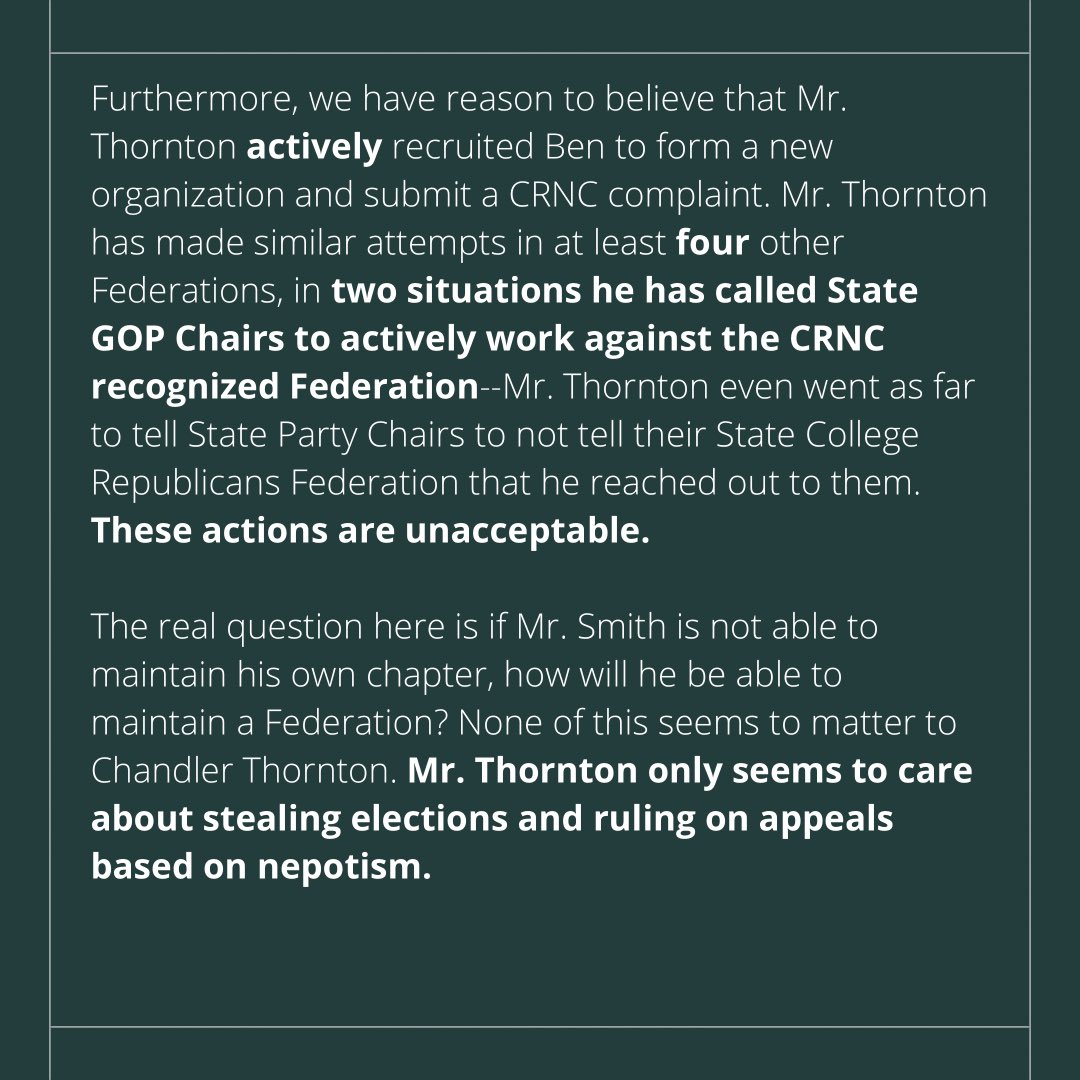 LouisianaCRs's tweet photo. PRESS RELEASE: Our statement regarding Chandler Thornton’s ruling on the legitimate Federation within Louisiana. https://t.co/PplycknxE6