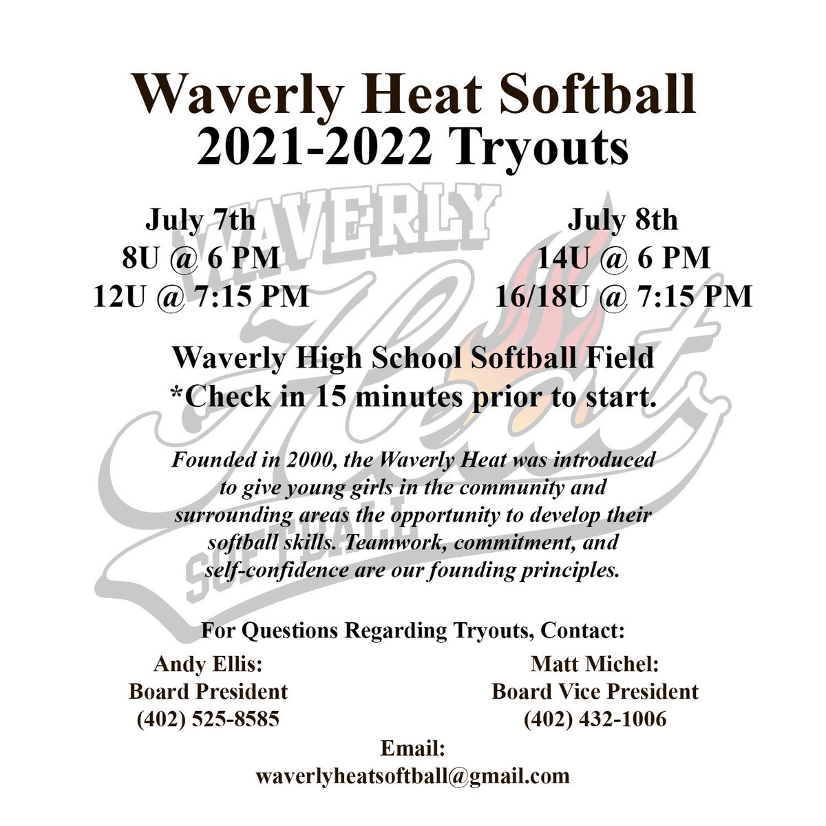 Waverly Heat Softball (@heatwaverly) on Twitter photo 