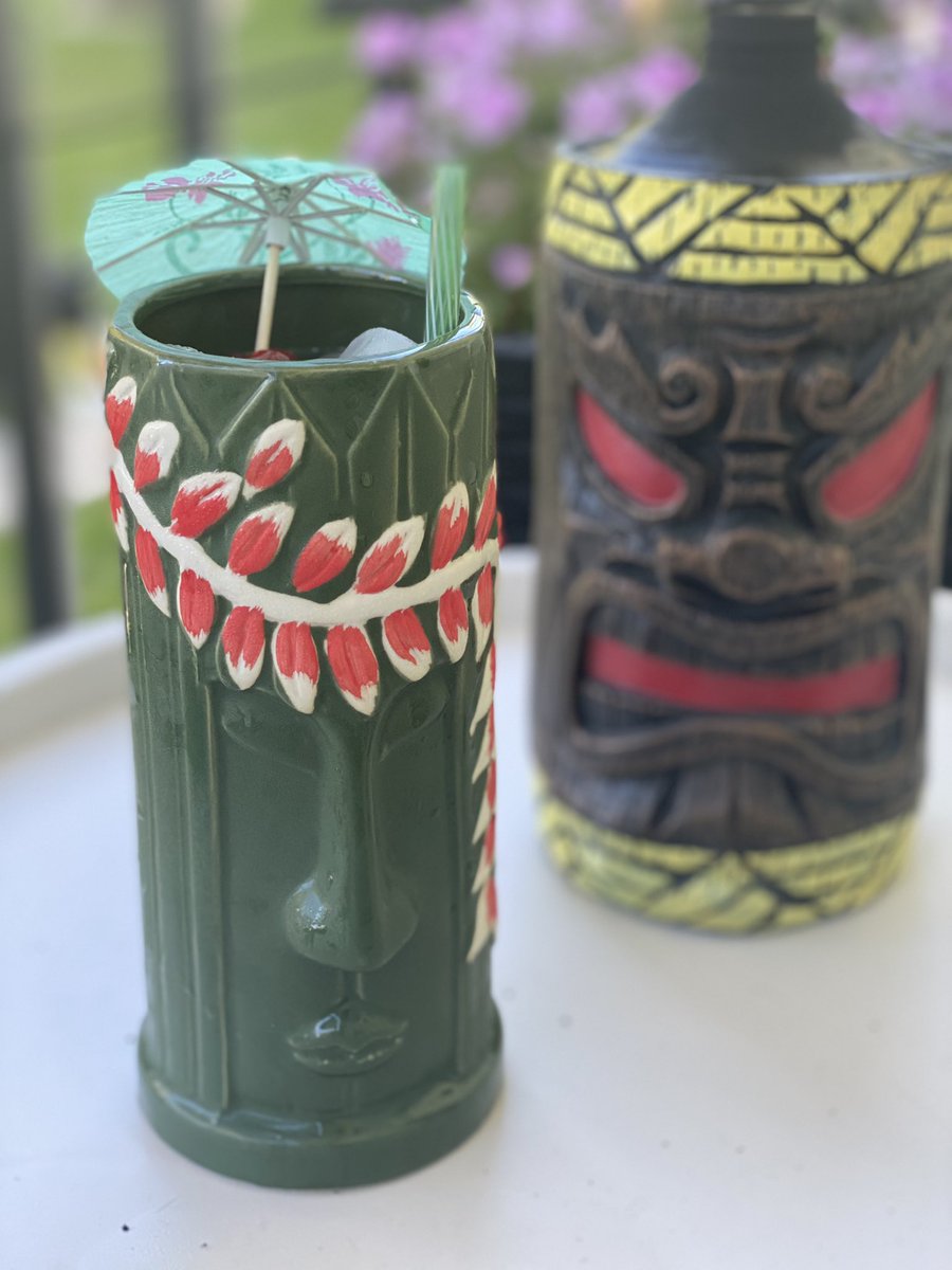 MayerDeb's tweet photo. Tiki drinks for Tony today.
#BordainDay #Tiki #TongaRoom #WeMissYou https://t.co/2wIpFEVHqS
