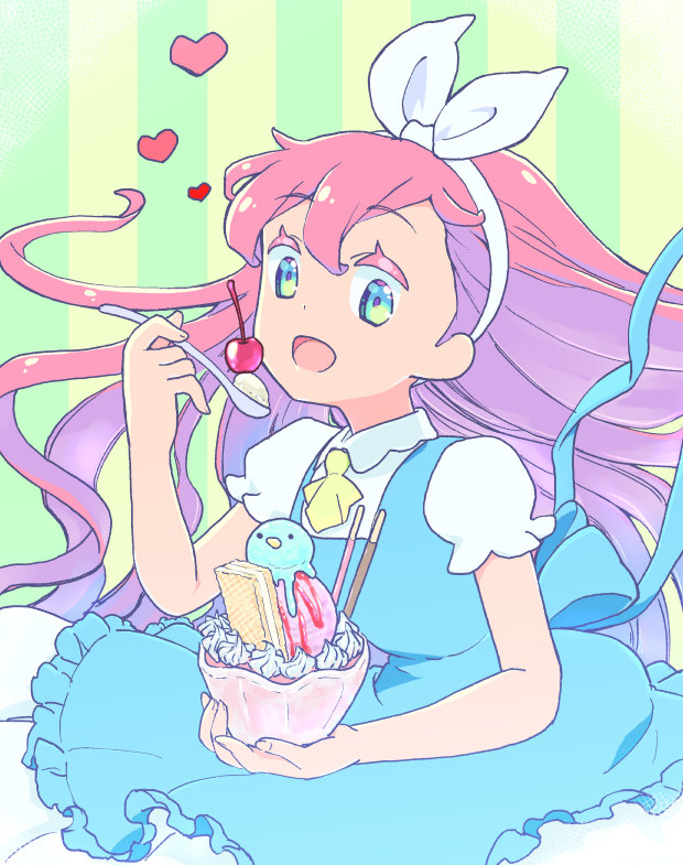 三咲口ぷく オリジナルイラスト ようきとひよわ 一日一枚 アイス T Co G271hqniqv Twitter