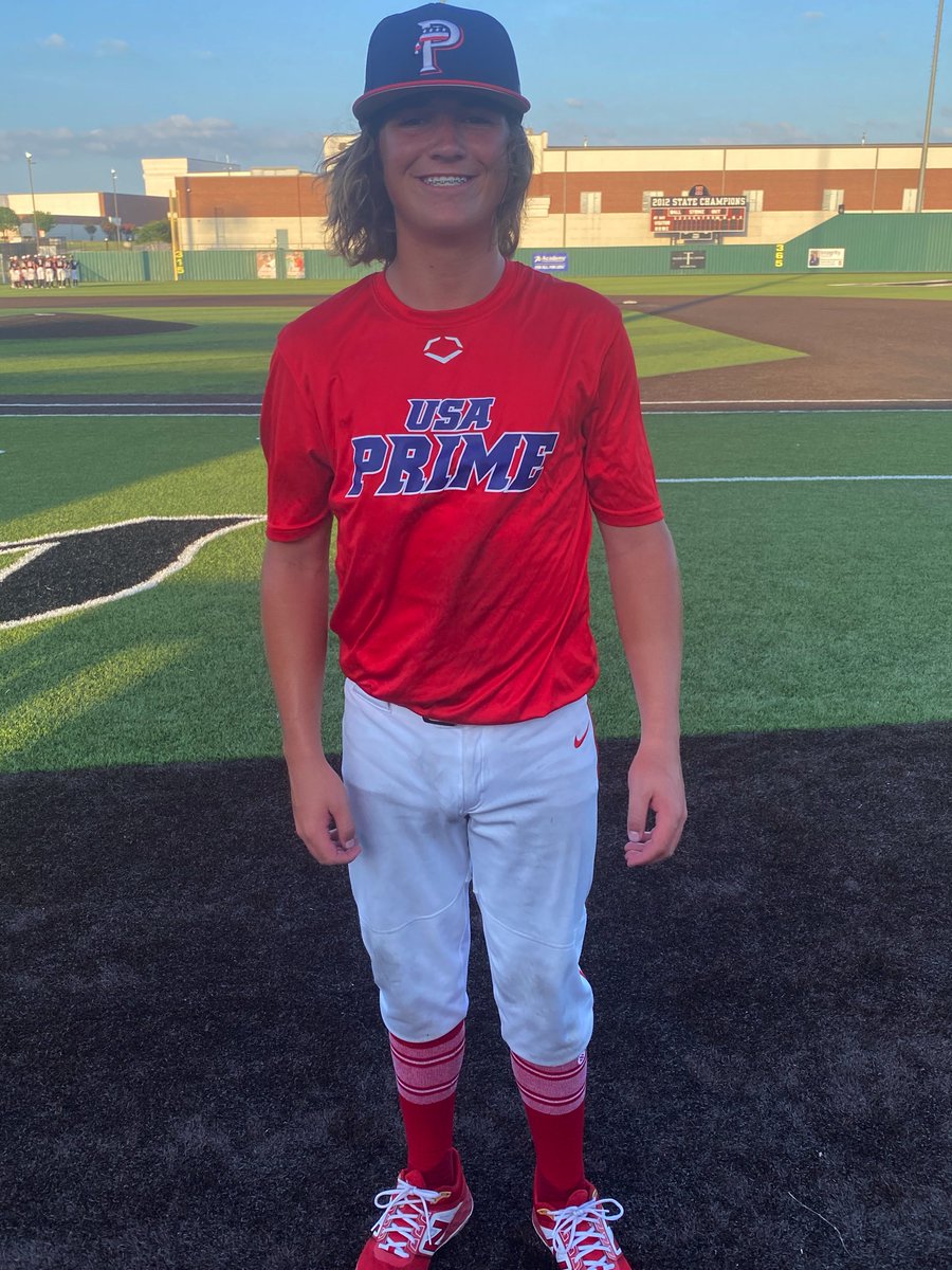 #DFWShowdown F: <a href="/USA_PrimeBB/">USA Prime Baseball</a> Littleton 11, Pro Source 15U Patterson 6
PoG: Mason Regan 3-3, 2 2B, 2 RBI, 3R 
Hog: Jack Boyco 2-3, RBI, R
Notable: <a href="/HunterOutlaw6/">Hunter Outlaw</a> 2-3, 2 RBI