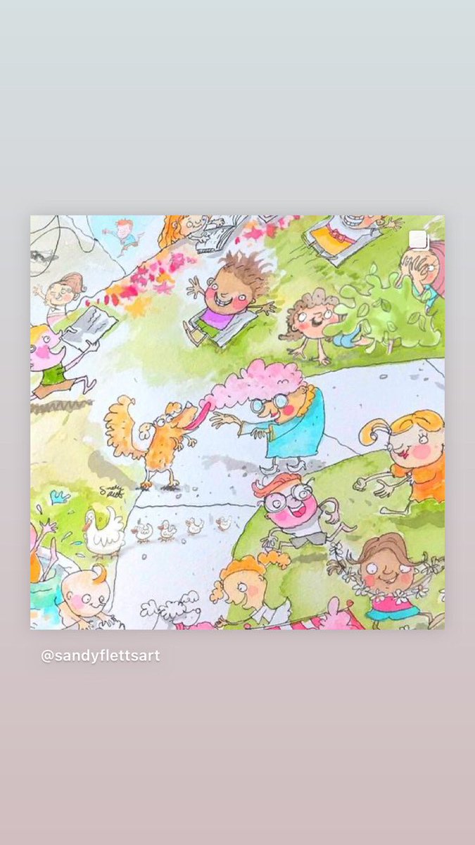 FlettSandra's tweet photo. Is that fairy floss or hair?? A snippet from my CYA All Stars / Illustration Station shortlisted illustration-  “Joy” #cyaallstars#illustrationstation#shortlistedillustration#australianillustrator#childrensbookillustration https://t.co/dRL42PVw5R