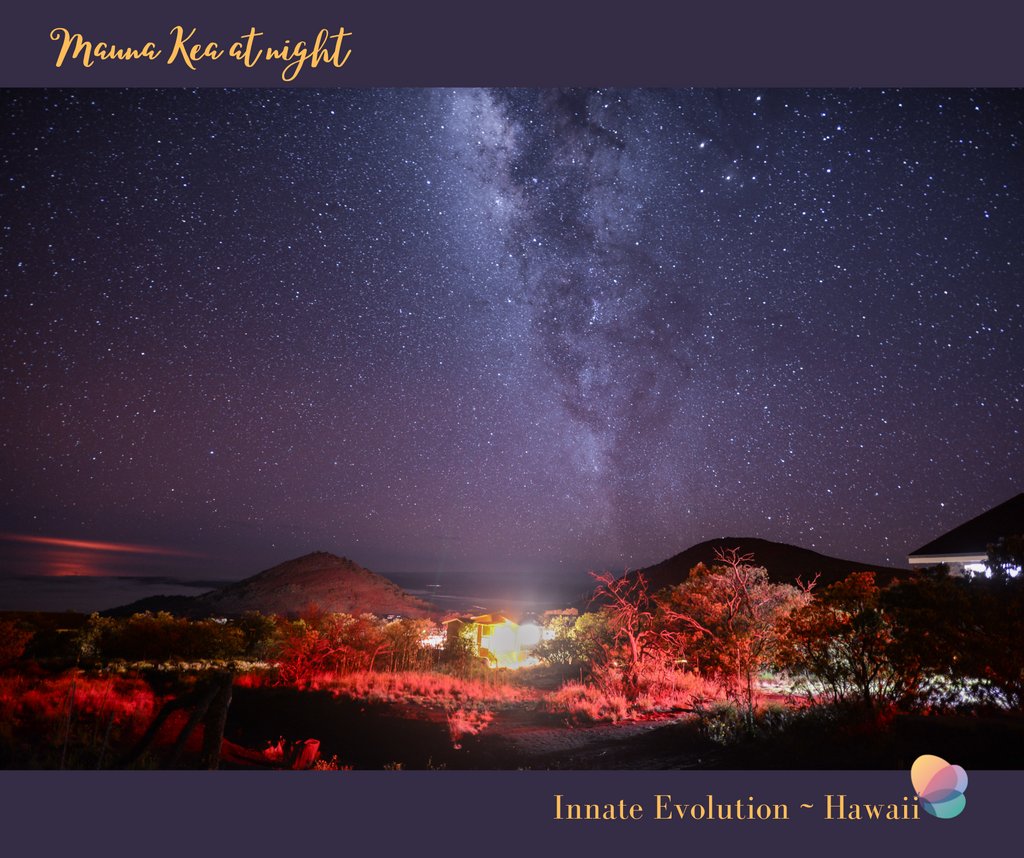 Wholality's tweet photo. The night skies are magical on the Big Island, and extra magical on top of Mauna Kea. Like no other place we have ever experienced. ~ Rudi & Jules
Rudiger Kennard Julianne Del Cano-Kennard
#Wholality
#WholeNatureofSpirit
#WholalityParadigm
#Wholalitythemissinglinktolove https://t.co/pODFLaFVZh