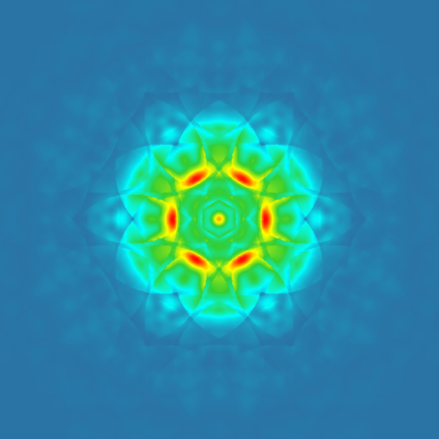 CadmiumSelenide Bloch Simulation in #cloudEMAPS 2.0. The beauty of the nature unveiled with your virtual microscope!