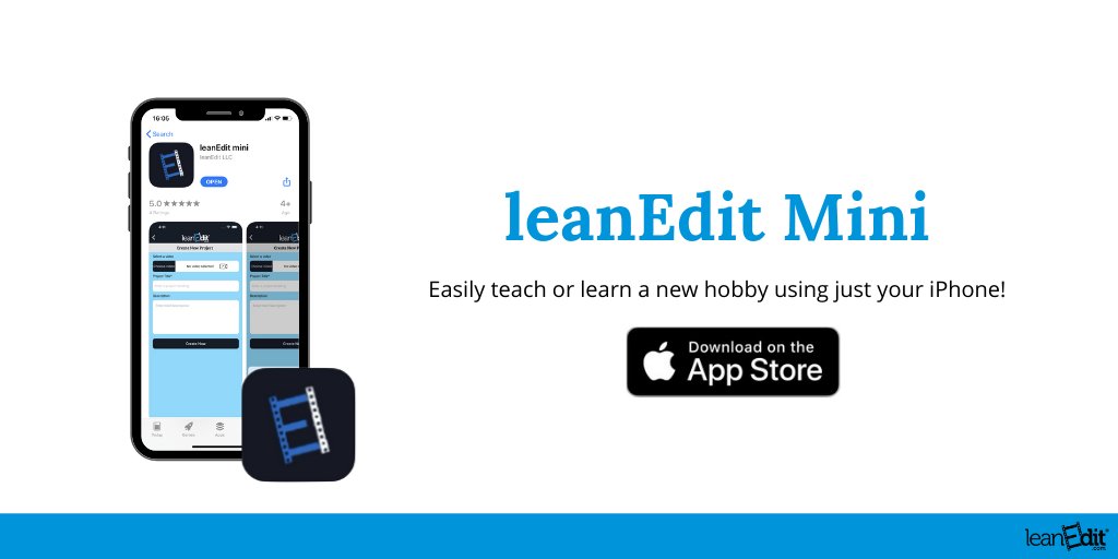 leanchatman's tweet photo. The leanEdit Mini is problem-solving in your pocket. Download our free app on the App Store to troubleshoot #leantransformation problems on the go. Download here: https://t.co/0hWKQJ0aKW https://t.co/0vtJWs0MXL