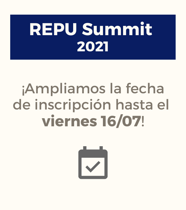 REPUProgram's tweet photo. 📢 ¡Ampliamos la fecha de inscripciones para el #REPUSummit hasta el 16/07! No te pierdas de este evento que te permitirá conocer a los científicos 👩🔬👨🔬 de nuestra comunidad 👥 y su trabajo. Inscripciones aquí 👉 https://t.co/6ukLCy4BrK https://t.co/kfFKVkdrlu