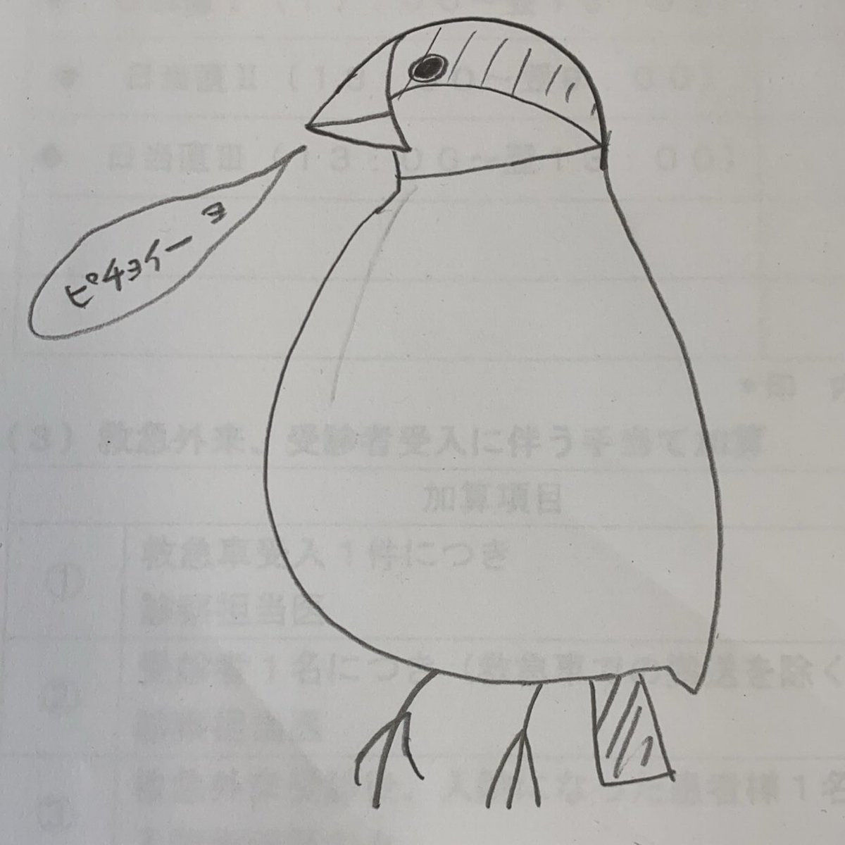今日の文鳥絵は「だいぶ上達したんじゃないかと思う」です。 