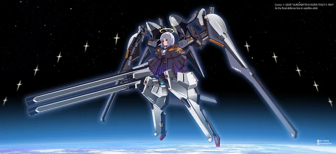 Curios x GUNDAM TR6 #ガンダム #メカ娘 #AOZ #TR-6 #ハイゼンスレイII・ラー https://t.co/oQjBSdC2jY 