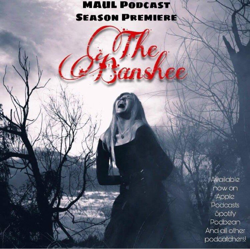 We’re baaaaaaaaack! Enjoy the latest episode about #thebanshee as our new season drops! Grab it in your fav podcatcher. #urbanlegends #PodcastandChill #podcasting #newepisode #podernfamily