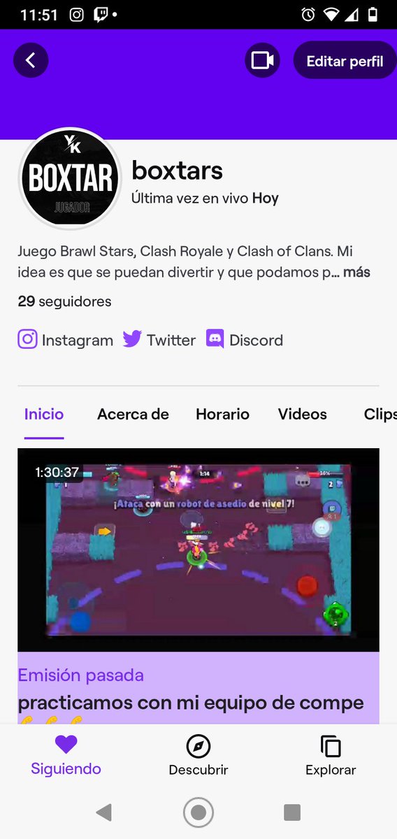 Si me pueden seguir se los agradecería , empezaré a stremear si se quieren pasar ❤️❤️🇦🇷❤️❤️ #BS