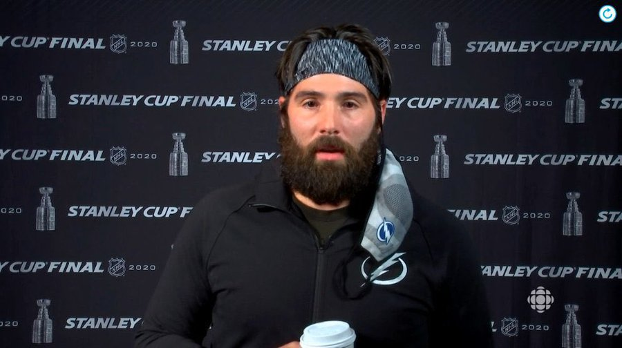 SiriusXMNHL's tweet photo. This guy is going to his 3rd #StanleyCup Final in a row
#PatrickMaroon https://t.co/8ibTlqpq2L