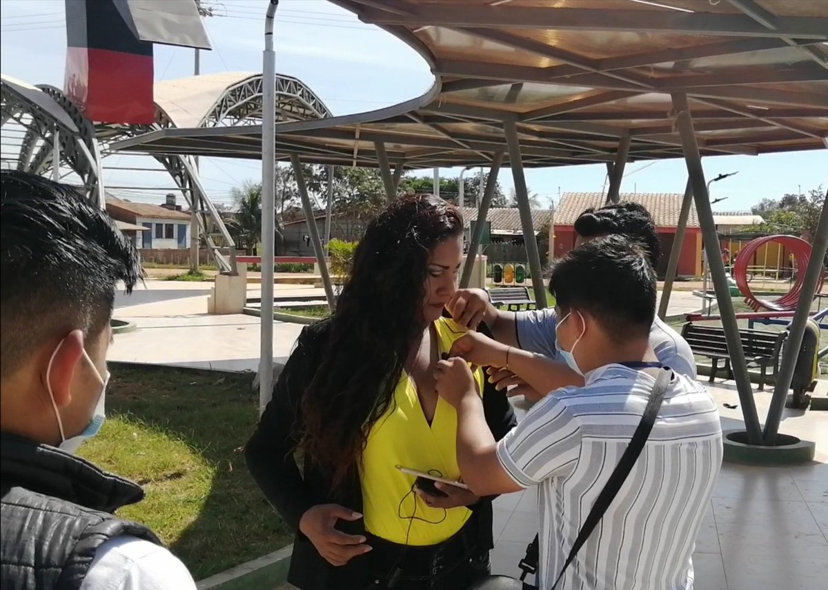 CambaTglb's tweet photo. Grabación del spot de la diversidad gracias a la Dirección de Gestión Social, la Jefatura de Inclusión y la Dirección de Comunicación Audiovisual de la Honorable Alcaldía Municipal de #Trinidad Beni! #CambaMerakiTGLB #ColectivoTGLBeni #OtrafBeni #FundaciónBakerTGLB #Pride2021 https://t.co/tgQKF5oDYr